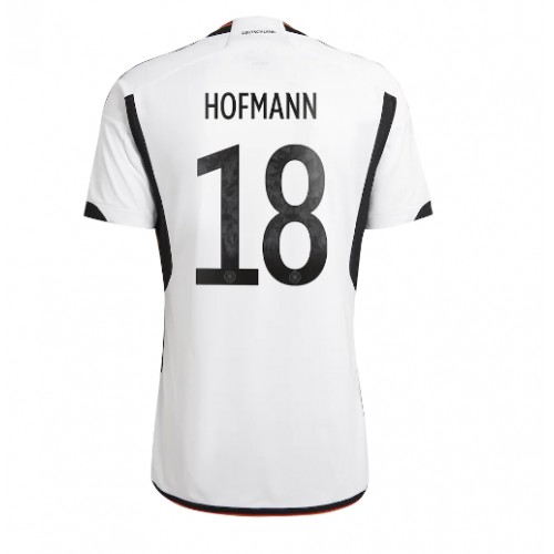 Tyskland Jonas Hofmann #18 Hjemmedrakt VM 2022 Kortermet Tyskland Jonas Hofmann #18 Hjemmedrakt VM 2022 Kortermet